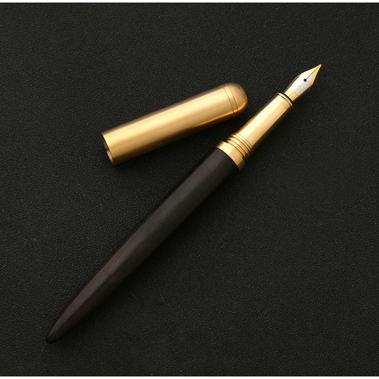 Nibwood Classic wood and brass fountain pen
