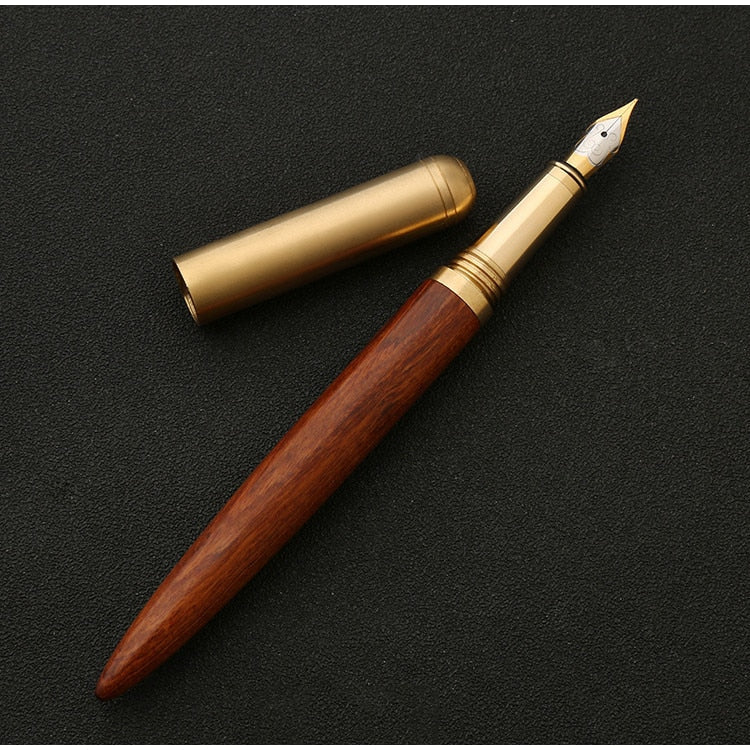 Nibwood Classic wood and brass fountain pen