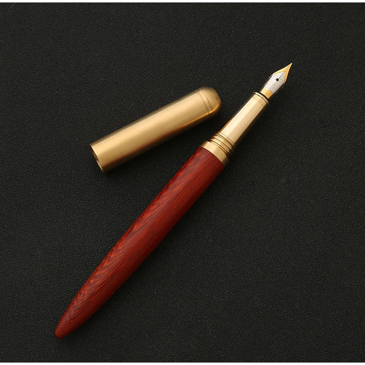Nibwood Classic wood and brass fountain pen