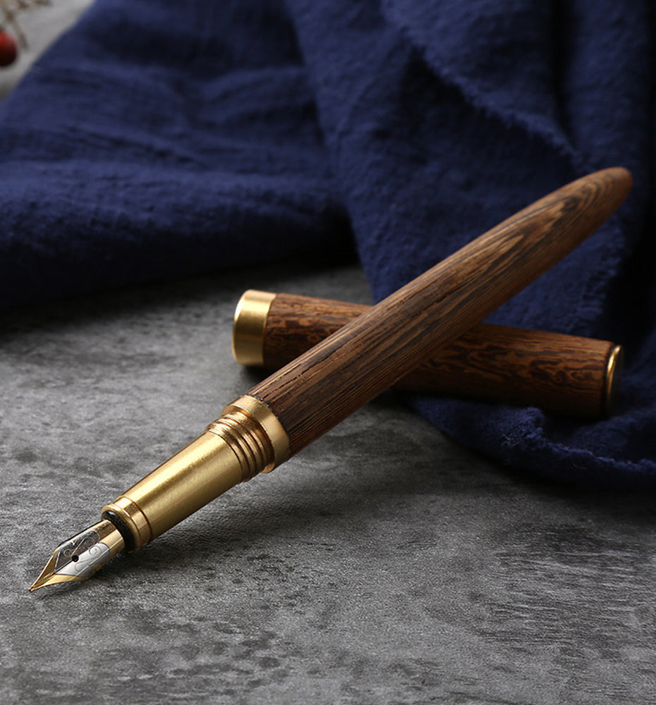 Nibwood Classic wood and brass fountain pen