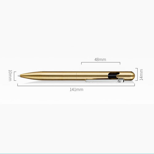 The Axis | Brass Bolt Action Pen-1