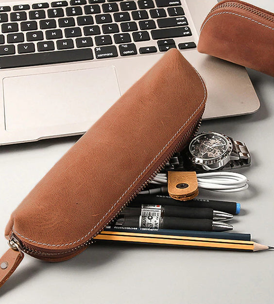 The Paavo | Leather Pen Case